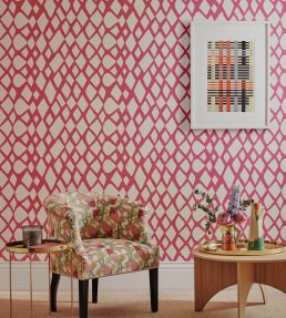 Tesserae Wallpaper by Christopher Farr Cloth Grass