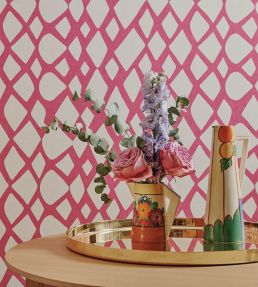 Tesserae Wallpaper by Christopher Farr Cloth Grass