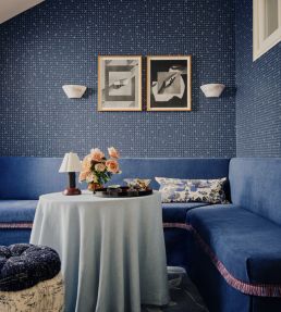 Tesserae Wallpaper by Cole & Son Gold & Pewter