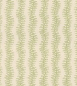 Tetbury Stripe Fabric by GP & J Baker Leaf Green