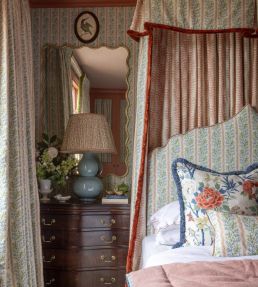 Tetbury Stripe Fabric by GP & J Baker Indigo