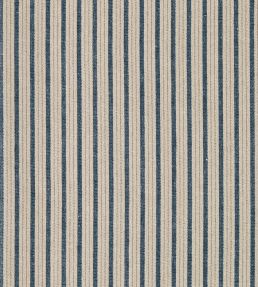 Tetbury Stripe Fabric by Sanderson Jodhpur Blue