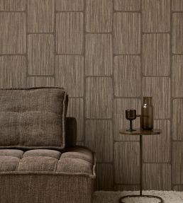 Frame Wallpaper by Eijffinger Brown