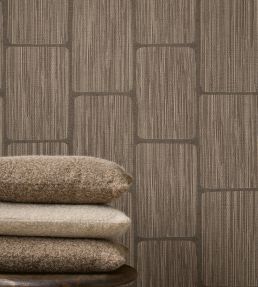 Frame Wallpaper by Eijffinger Brown