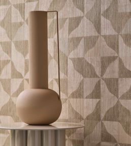 Textured Tiles Wallpaper by Eijffinger Sand