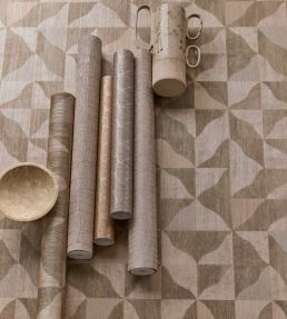 Textured Tiles Wallpaper by Eijffinger Sand