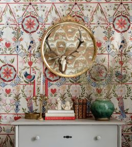 The Bird House Wallpaper by MINDTHEGAP Black