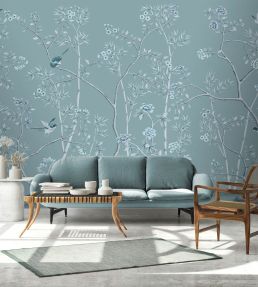 The Garden of Dreams Mural by Woodchip & Magnolia Teal