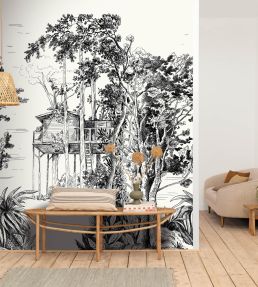 The Garden Shed Mural by Caselio Noir