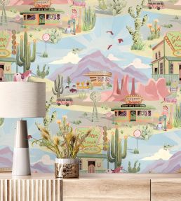 The Glitter Ranch Wallpaper by Brand McKenzie Summer
