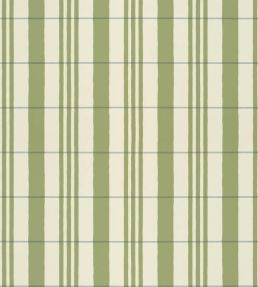 The Guards Tent Wallpaper by Langelid Von Bromssen Leaf Green