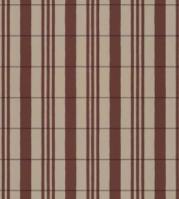 The Guards Tent Wallpaper by Langelid Von Bromssen Wine Red