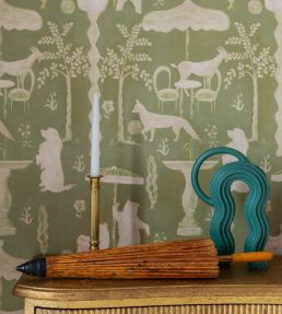 The Hidden Realm Wallpaper by MINDTHEGAP Copper