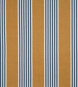 The Hudson Stripe Fabric by Christopher Farr Cloth Honey