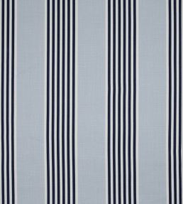 The Hudson Stripe Fabric by Christopher Farr Cloth Pale Blue
