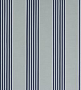 The Hudson Stripe Performance Fabric by Christopher Farr Cloth Azzuro