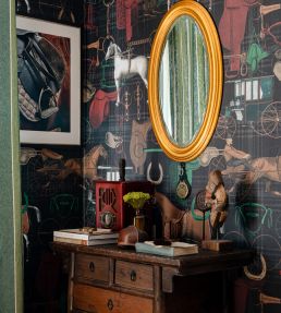 The Jockey Wallpaper by MINDTHEGAP Multicoloured