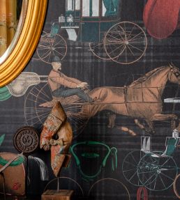 The Jockey Wallpaper by MINDTHEGAP Multicoloured