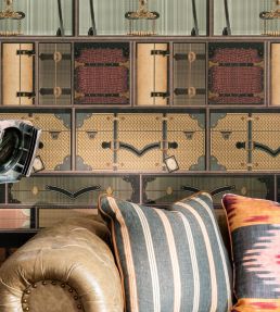 The Luggage Car Wallpaper by MINDTHEGAP Green