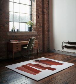 CF Editions The Many Faces of Red by Josef Albers rug 1 CFR114-01 1