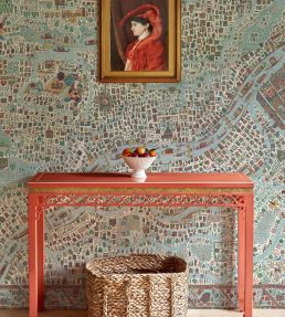 The Map Maxi Mural by Lewis & Wood Garland