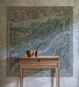 The Map Mini Mural by Lewis & Wood Twilight