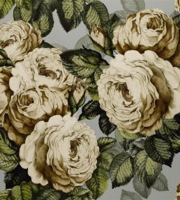 The Rose Wallpaper by Designers Guild Steel