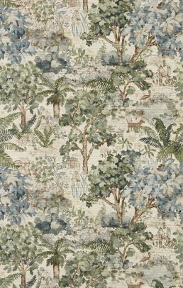 The Stumpery Wallpaper by Sanderson Fern