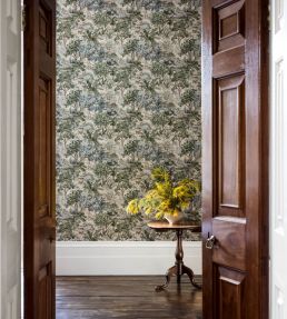 The Stumpery Wallpaper by Sanderson Fern
