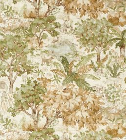 The Stumpery Fabric by Sanderson Lichen