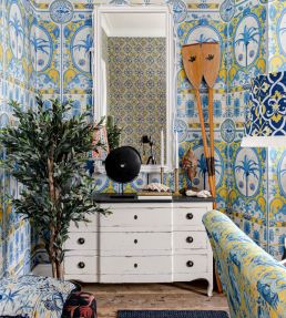 The Villa Wallpaper by MINDTHEGAP Yellow