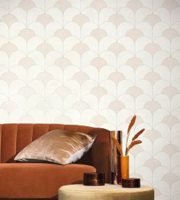 Theatre Wallpaper by Casadeco Blanc Neige