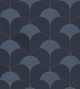 Theatre Wallpaper by Casadeco Bleu Orage