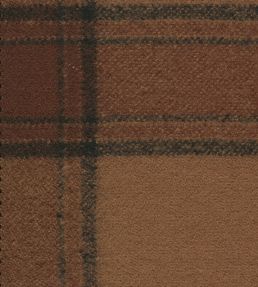 Callanish Check Fabric by The Isle Mill Mocha