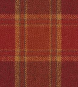 Callanish Check Fabric by The Isle Mill Berry