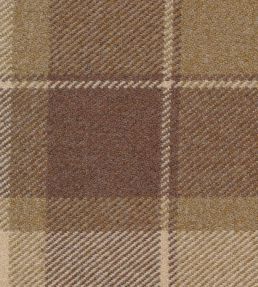 Callanish Plaid Fabric by The Isle Mill Cream