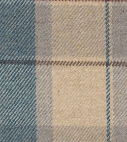 Callanish Plaid Fabric by The Isle Mill Slate
