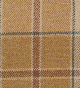 Callanish Plaid Fabric by The Isle Mill Pewter