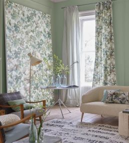 Thelmas Garden Fabric by Designers Guild Celadon