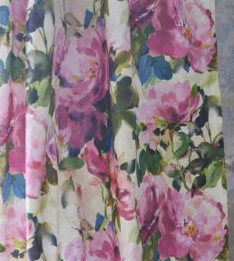 Thelmas Garden Fabric by Designers Guild Fuchsia