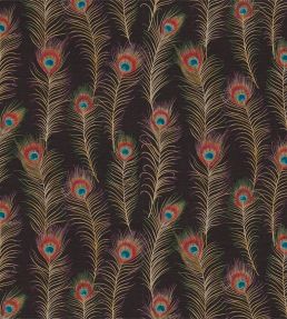 Themis Wallpaper by Sanderson Carbon/Purple