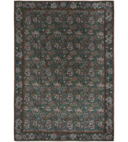 Morris & Co Theodosia rug Bottle Green 131207200300 Bottle Green