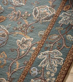 Morris & Co Theodosia rug Bottle Green 131207200300 Bottle Green