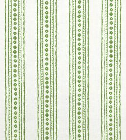 New Haven Stripe Fabric by Thibaut Green