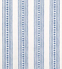 New Haven Stripe Fabric by Thibaut Navy
