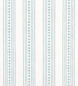 New Haven Stripe Fabric by Thibaut Spa Blue