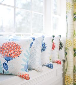Tiverton Fabric by Thibaut Spa Blue
