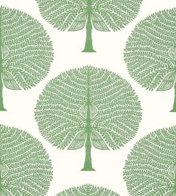 Mulberry Tree Wallpaper by Thibaut Green