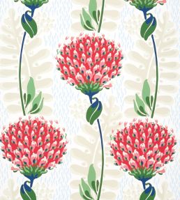 Tiverton Wallpaper by Thibaut Red