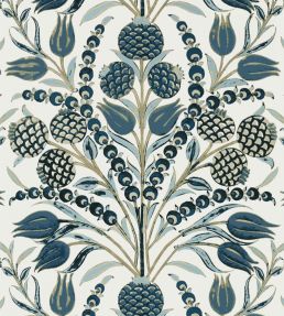 Corneila Wallpaper by Thibaut Aqua